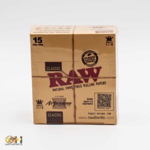 RAW ARTESANO KING SIZE SLIM 15/BX