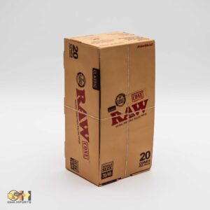 RAW CLASSIC 70mm/45mm CONES 20PACK 12/Display