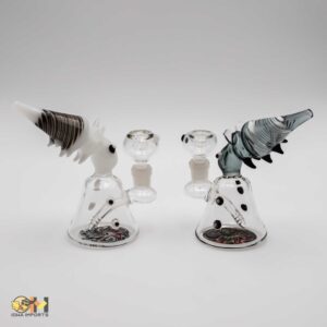 8" Medium water Bong 7