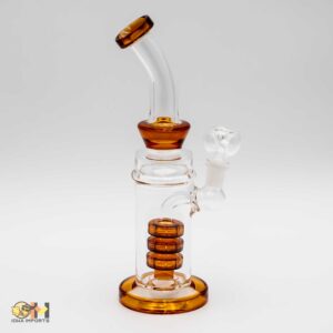 Orange water Bong w/shower
