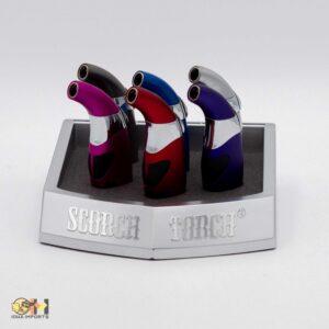 61250-1 Color/Scorch torch/45 degree smooth-press & easy-grip w/mix color/6 ct