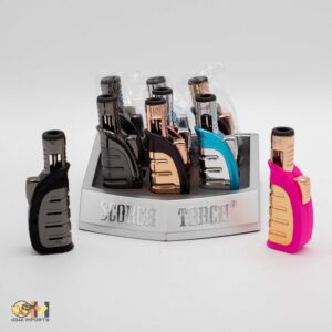 61563-1/Scorch Torch straight up easy grip/assorted color/4.25"/9ct