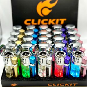 GH 10898 - LED QUAD(FOUR) TORCH(25PCS/DISPLAY)