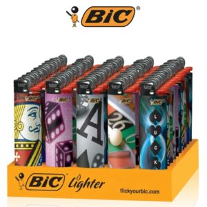 BIC® SPECIAL EDITION CASINO SERIES POCKET LIGHTERS 50CT/TRAY