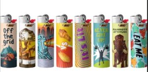 BIC LIGHTER GOOD VIBES 50CT/DISPLAY