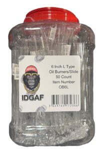 OB6L- 6" L Type OB/Slide 50ct/Jar
