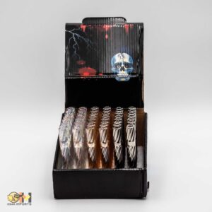 heavy fancy glass chillum 48ct