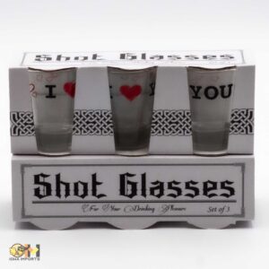 Shot Glasses 3ct