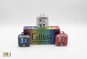 CELLTEKK REFILL SQUARE USB CABLE FOR  IPH 10CT