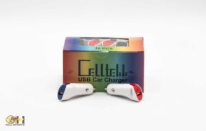 CELLTEKK REFILL USB CAR CHARGER 10CT
