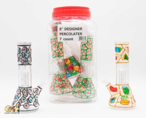P 9089 8" PERCULATOR MIX (WP105) 7CT JAR