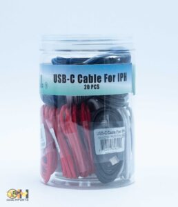 Cell-Tek USB Cable I-Phone 3.5ft in Jar 20ct