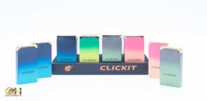 GH-7411/Clickit-Torch & Flame 2 in 1 Lighter, 20ct
