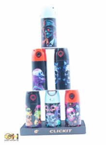 GT-025/SPRAY CAN TORCH-SKULL, 6ct