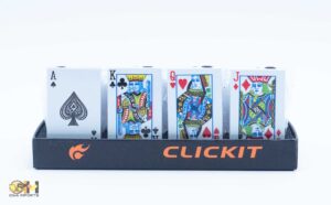 GH-9289/Windproof Poker Lighter, 20ct