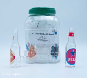 Beer Botttle WP w/ Sticker 12CT WP4511BW