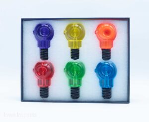 Glycerine Electric Bulb Shaped Hand Pipe 6ct / Display HPD 45