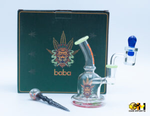 YX008-B6 6 Inch Baba Honeycomb dab rig Bent Neck