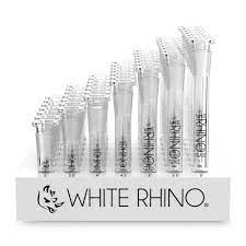 White Rhino 19Glass Downstems - 49ct