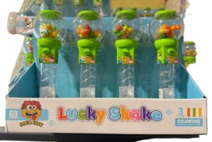 Sour City Lucky Shake Candy Toy 12CT/Display