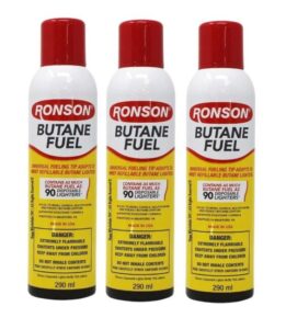 RONSON BUTANE 290ML  / 9.8Oz - 12CT CASE