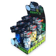 SMOKE ZILLA 3D XXL SKULL MULTI-PURPOSE BUTANE TORCH 12CT