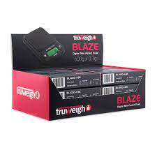 Truweigh Blaze Scale - 600g x 0.1g -  Black 12ct