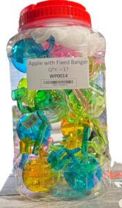 WP0014- Apple with Fixed Banger 17ct/jar